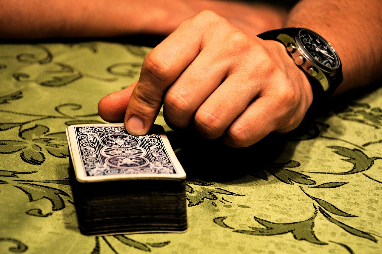 blackjack table